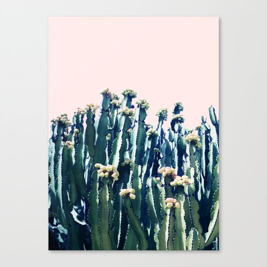 Cactus V5 #society6 #decor #buyart Canvas Print