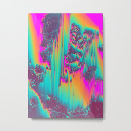THERE'S NO LIE IN HER FIRE Metal Print