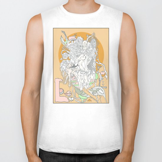 Love is Golden Biker Tank