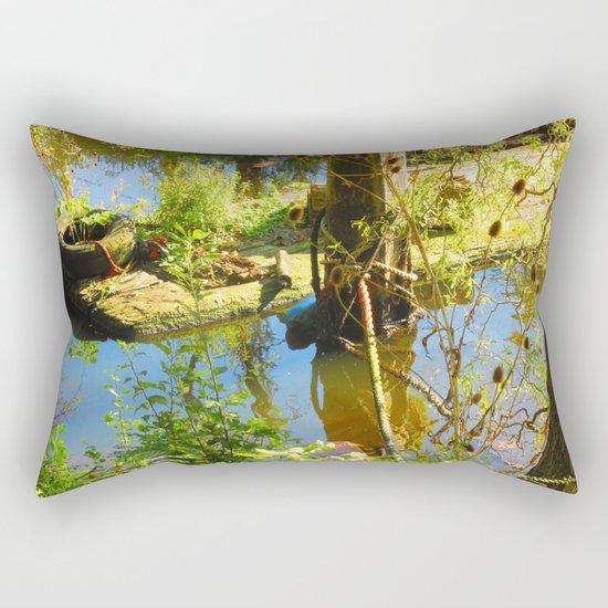Reclaimed By Nature Rectangular Pillow