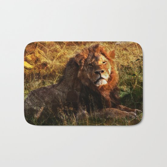 Cecil, the Lion Bath Mat