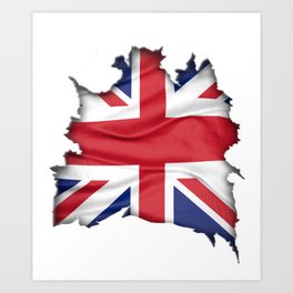 British Inside Art Print | Graphicdesign, Greatbritain, Uk, Unitedkingdom, Unionjack, Lovegreatbritain, England, British, Britain, Visitengland 