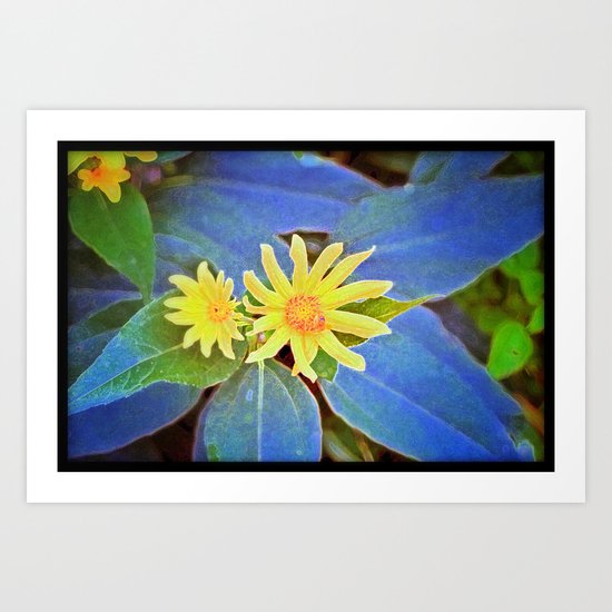 BabyBlue Art Print