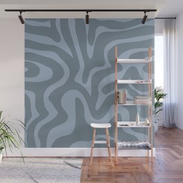 12 Abstract Liquid Swirly Shapes 220725 Valourine Digital Design  Wall Mural