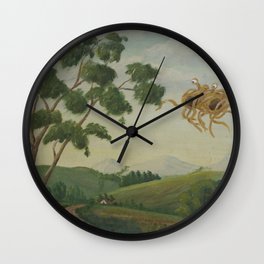 Flying Spaghetti Monster Wall Clock