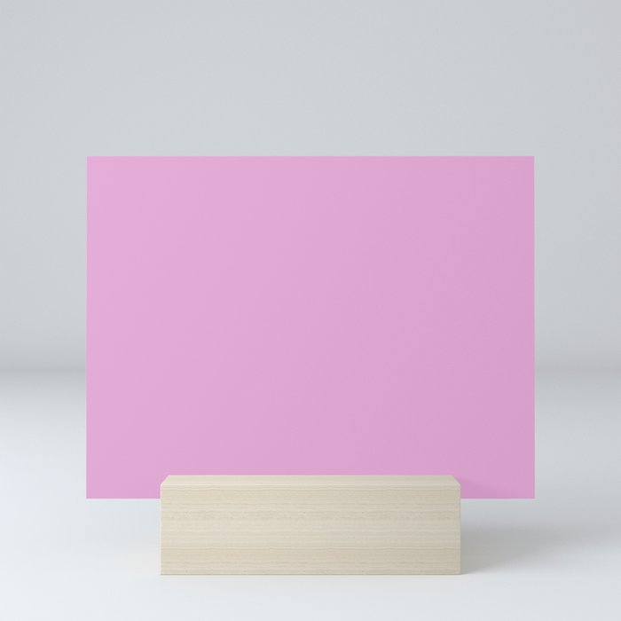 Download From The Crayon Box - Inspired by Razzle Dazzle Rose - Pastel Purple Solid Color Mini Art Print ...
