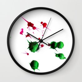 paint colors Wall Clock | Artandcraft, Paint, Colordrops, Paints, Painting, Abstract, Red, Artwork, Drops, Colors 