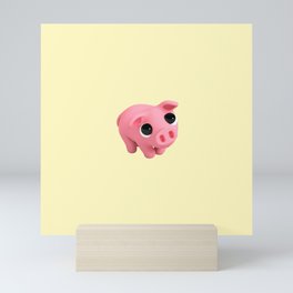Rosa Shy YELLOW Mini Art Print