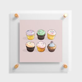 Cupcakes With a Muffin in Disguise Floating Acrylic Print