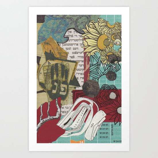 Pey Nun פנ Art Print