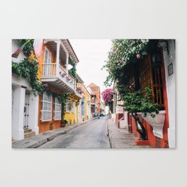 Colorful Cartagena Canvas Print