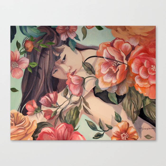 Steal Blossom Canvas Print