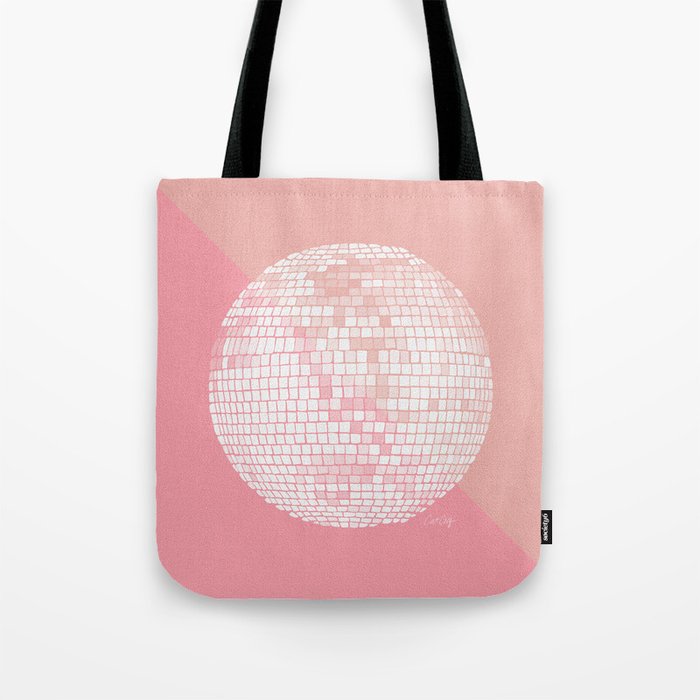 Disco Ball – Blush Tote Bag