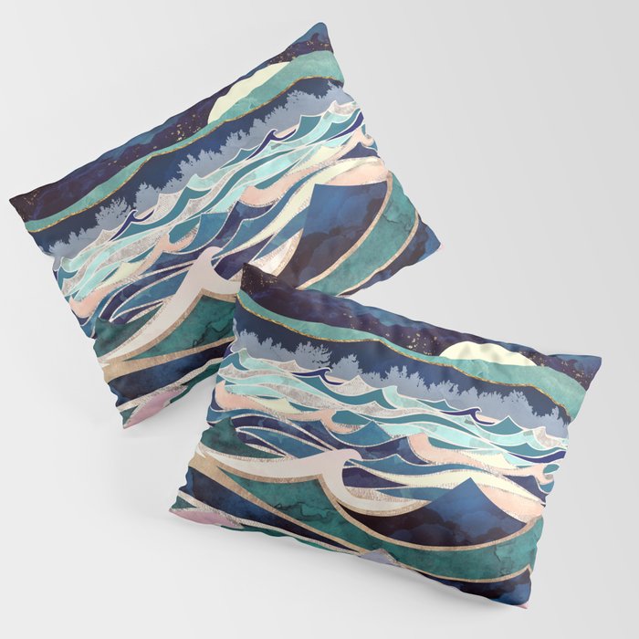 Moonlit Ocean Pillow Sham