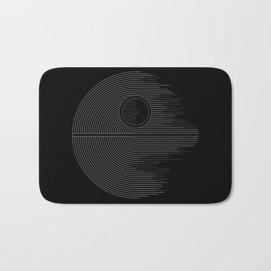 Minimalist Battlestation Bath Mat