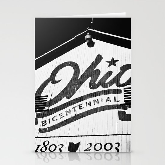 OHIO B&W Stationery Cards