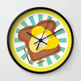 Egg Flip Wall Clock