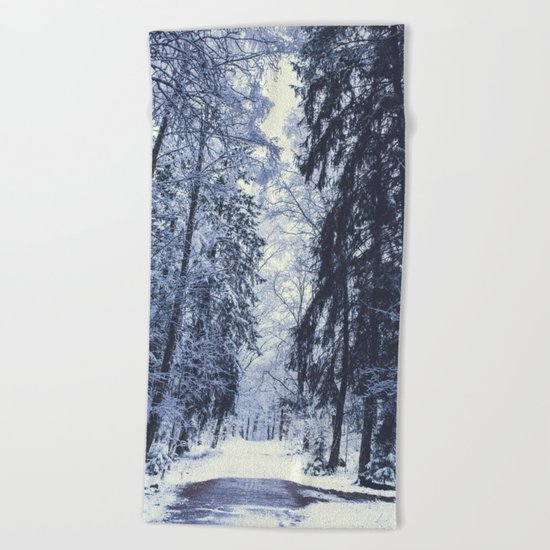 Bent labyrinths Beach Towel