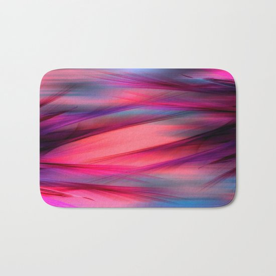 Summer Sky Abstract Bath Mat