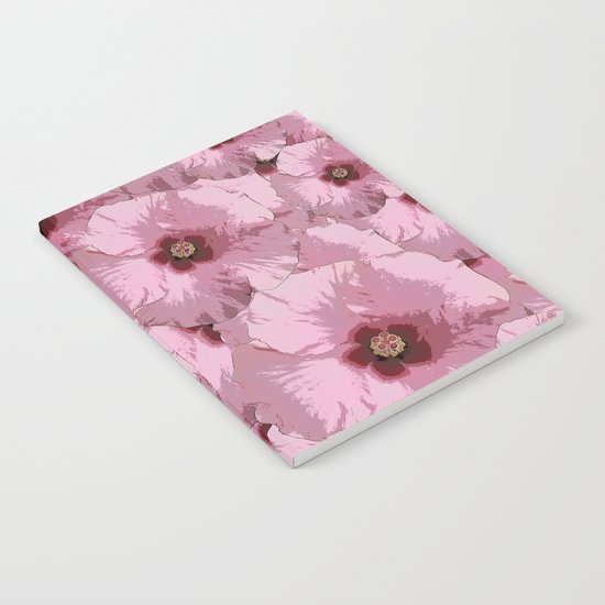 Pink Hibiscus World Notebook