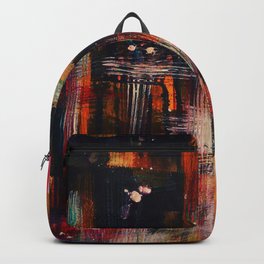 Dark Heat, Abstract Watercolor Painting, Home Decor, Living Room, Dining Room, Acrylic, Art Prints Backpack | Bedroomwall, Canvasprint, Black, Livingroomwall, Abstract, Ink, Richcolor, Aerosol, Pattern, Dramatic 