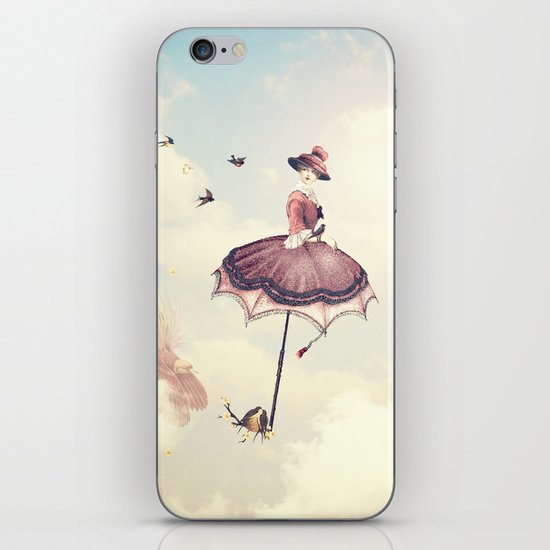 Spring Lady iPhone & iPod Skin
