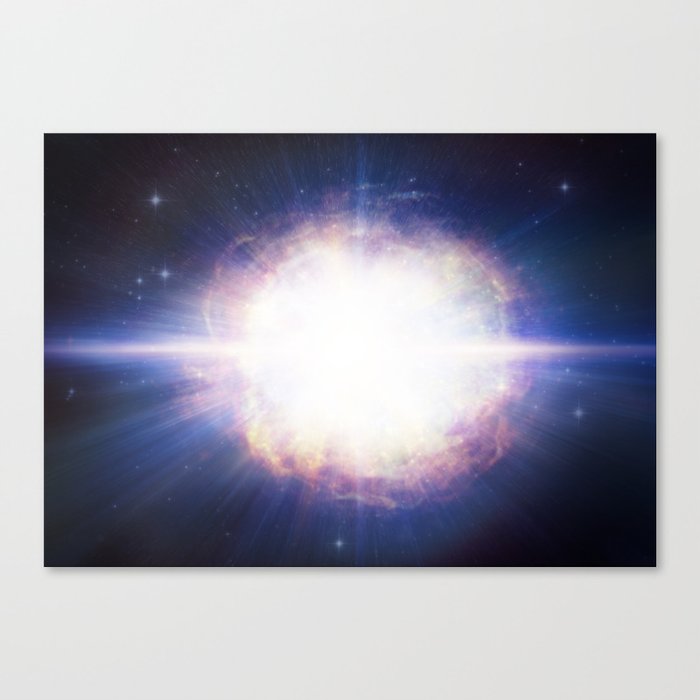 Supernova Canvas Print
