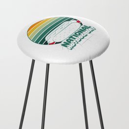 National Hot Dog Day Counter Stool