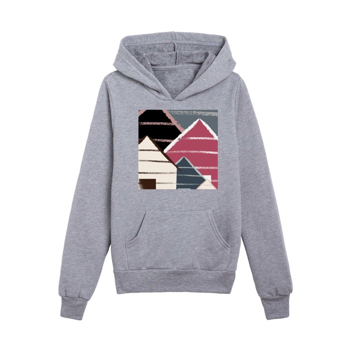 Small town scandi Kids Pullover Hoodie