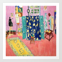 Henri Matisse The Pink Studio Art Print