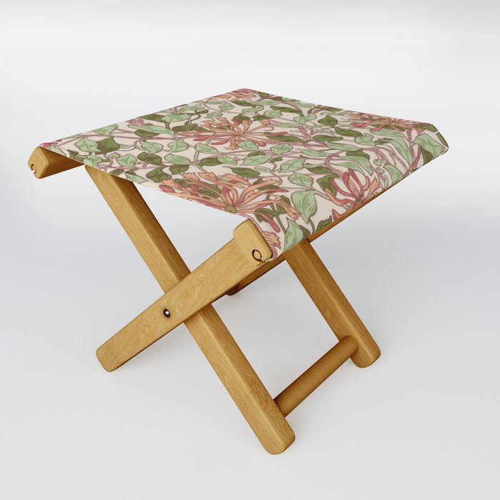 William Morris Honeysuckle,No,03. Folding Stool