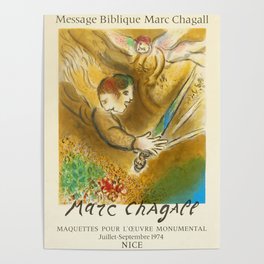 L'Ange du jugement - Message Biblique (after) Marc Chagall, 1974 Poster