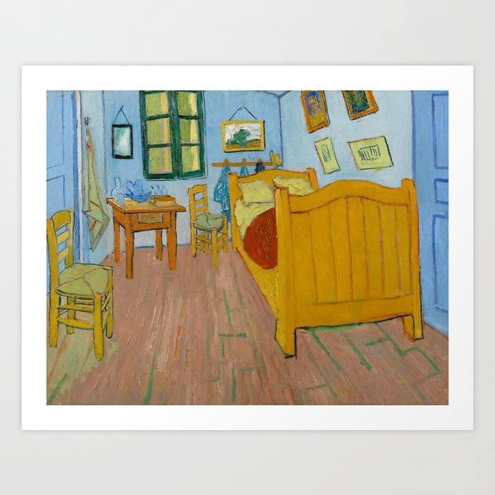 Vincent Van Gogh, Bedroom in Arles Art Print