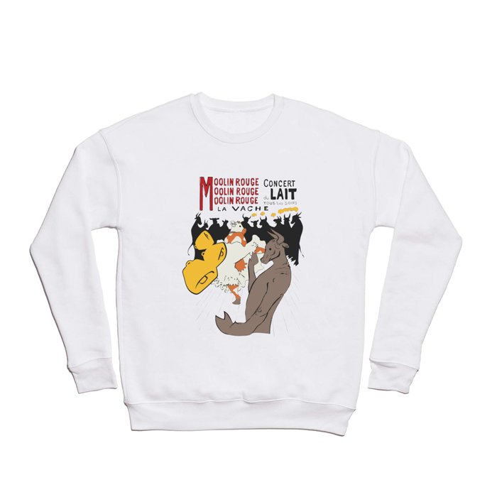 Moolin Rouge - This Cow Can Can Can Crewneck Sweatshirt