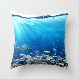 Sea Animals Throw Pillows For Any Room Or Decor Style Society6