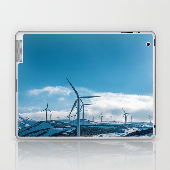 The Wind Farm (Color) Laptop & iPad Skin