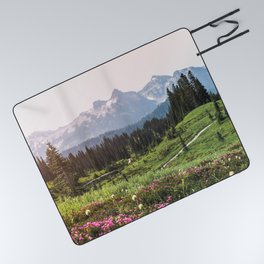 Mountain Wildflower Hiking Highs - 74/365 Picnic Blanket