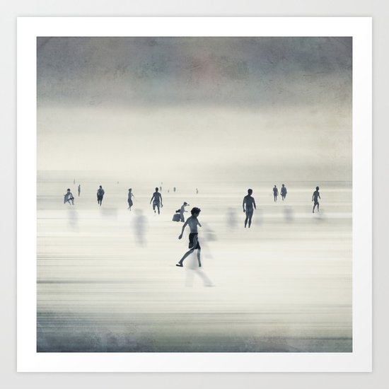 floating on light Art Print