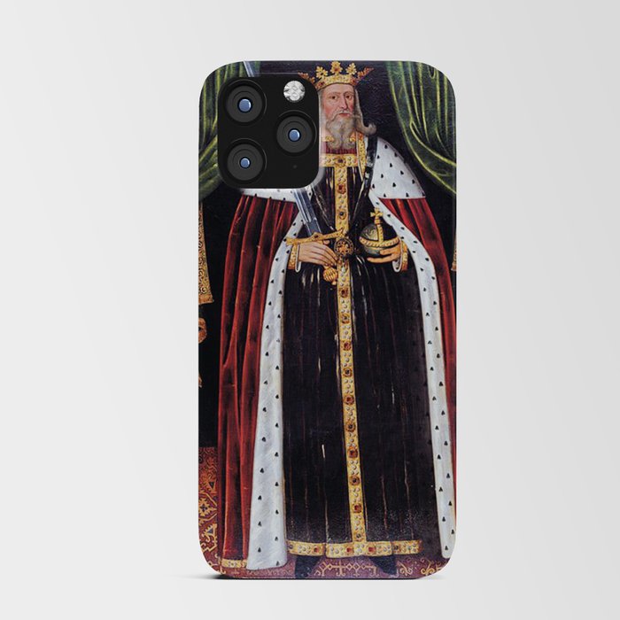 King Edward III of England iPhone Card Case