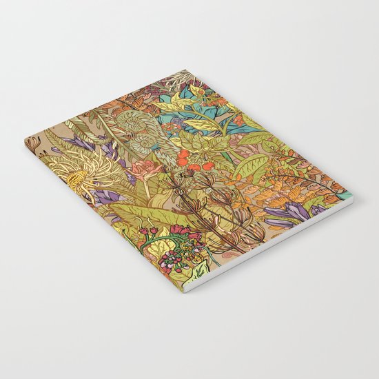 Floral Garden Notebook