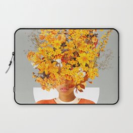 I Saw You Flower in the reflection of my Soul Laptop Sleeve