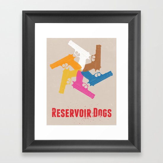Resevoir Dogs Framed Art Print