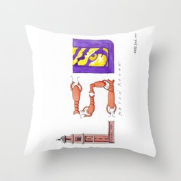 LSU - Geaux Tigers! Throw Pillow