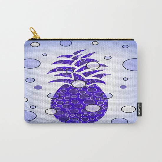 Blue Pineapple Carry-All Pouch