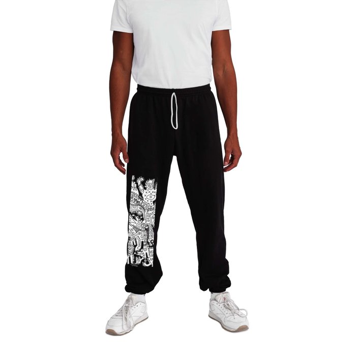 Graffiti sweatpants hotsell