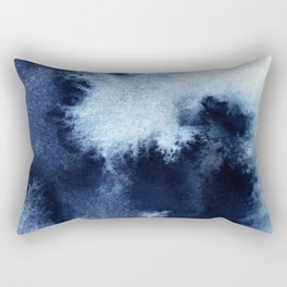 Indigo Nebula Rectangular Pillow