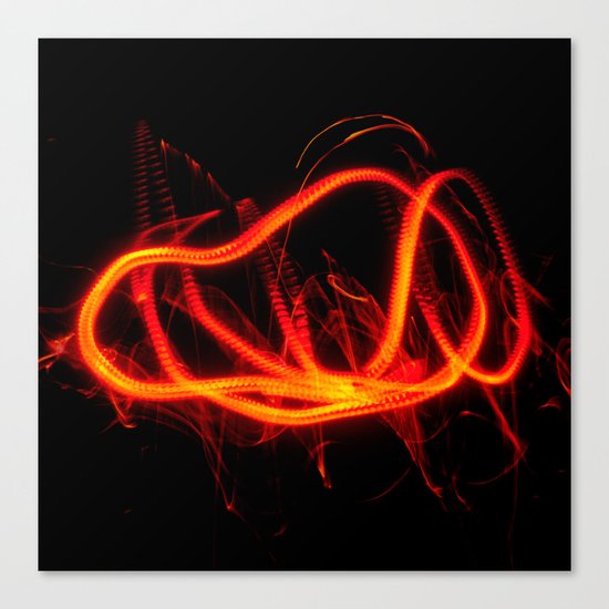Tongues Of Fire Canvas Print