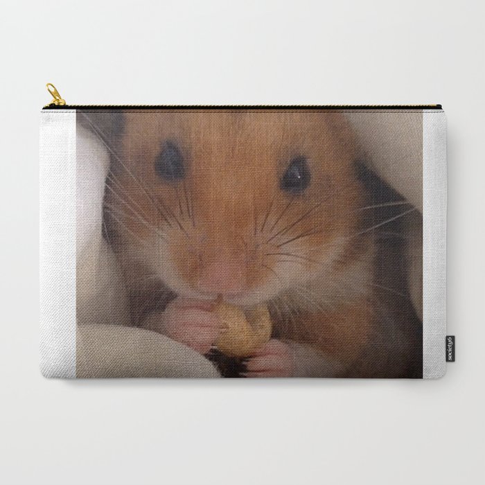 Hamster outlet carrying pouch