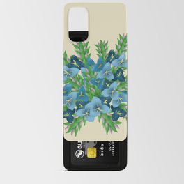 Blue cluster Android Card Case