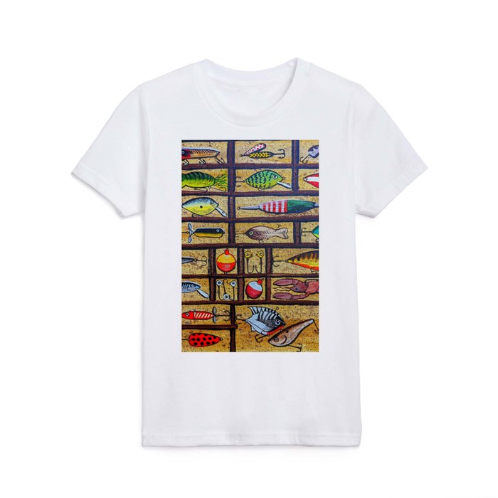 Fishing Lures Collection  Kids T Shirt